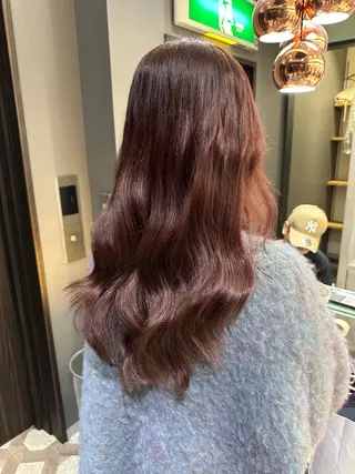 ロング カラー GiseL宗像所属・GiseL宗像 HiROEのヘアスタイル