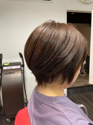 ショート ヘアワークフラックス所属・阿久津 優希のヘアスタイル