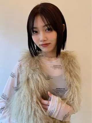 ショート カヨコ/透明感カラー /モデル様募集中のヘアスタイル