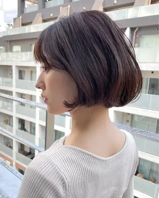 ショート Sugar所属・レイヤーカット/大阪 /梅田/執印悠太のヘアスタイル