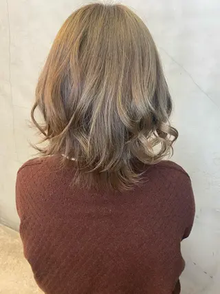 ミディアム カラー フォーリア(Foglia)所属・foglia 坪来　祥汰のヘアスタイル