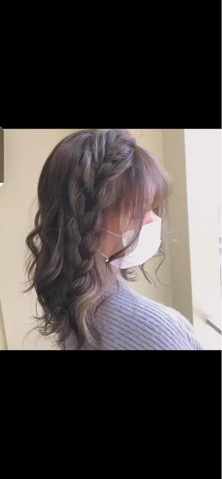 ミディアム カラー🫧アレンジ 🎀REIMIのヘアスタイル