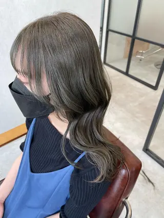 ロング カラー tocca河原町〰️ 藤川日向のヘアスタイル