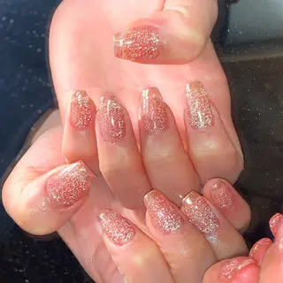 ネイル NES NAIL所属・さゆり￤推しキャラ ￤ロングネイル🩷のネイルデザイン