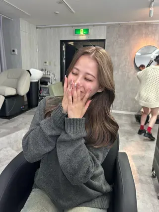 ミディアム トップスタイリスト こうすけのヘアスタイル