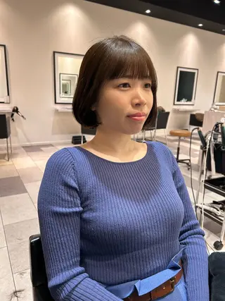 ショート 中原 優美のヘアスタイル