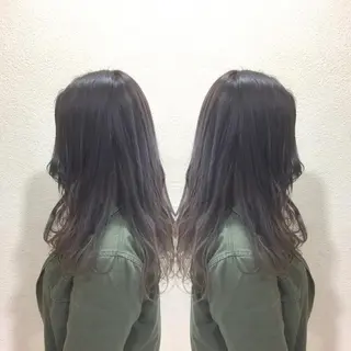 セミロング カラー 髪質改善特化サロン ICONIQ天神店のヘアスタイル
