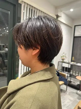 ショート 伊藤　龍之介 レイヤースタイル🟡のヘアスタイル