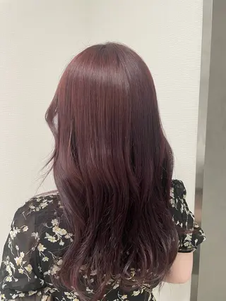 ロング カラー トレンド暖色ヘア🥀 miu🥀のヘアスタイル