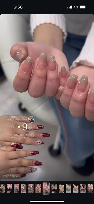 ネイル mignon nailのネイルデザイン