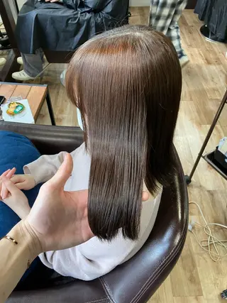 セミロング カラー 🍀髪質改善、カラー TAICHI🍀のヘアスタイル
