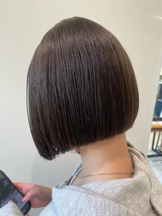 ショート ボブ/インナーカラー /眉毛/Miyuのヘアスタイル