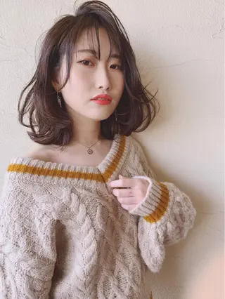 ミディアム パーマ LOISIR Hair Design ロワジール ヘアデザイン所属・西田 昇司のその他イメージ