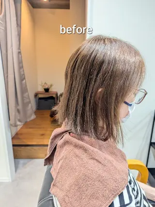 スパニスト 中川のヘアスタイル