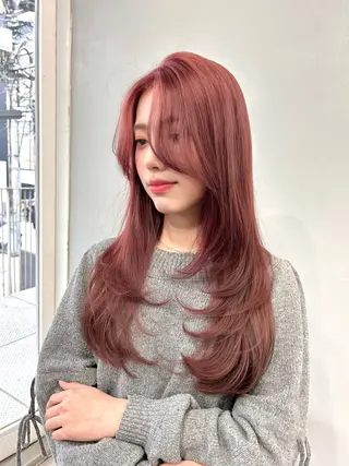 ロング カラー I’ve所属・💘大人可愛く💘 Natsuki❥❥❥のヘアスタイル