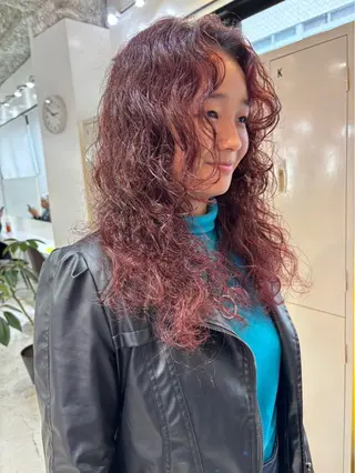 ロング パーマ/ボブ 似合わせヘア/ショウのヘアスタイル