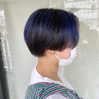 ショート カラー 進 詩織のヘアスタイル