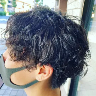 パーマ メンズ メンズ垢抜け💎 メンズ特化💎亀井のヘアスタイル