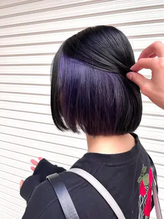 ミディアム カラー ヘアアレンジ 🐺ウルフの神🐺 /カラー/けいすけのヘアスタイル