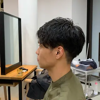 ショート パーマ メンズ mee.urawa所属・似合わせショート×透 明感/やじまたかしのヘアスタイル