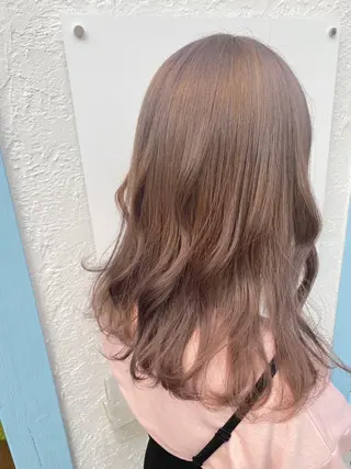 セミロング mare所属・＊＊＊ natsumiのヘアスタイル