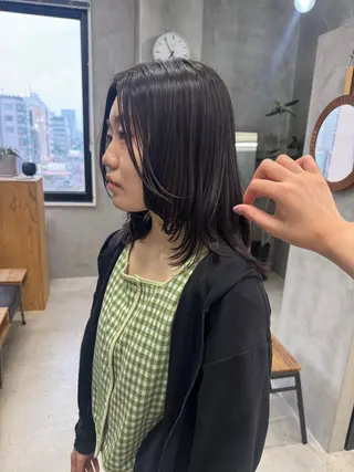 ミディアム tetohair ANNAのヘアスタイル