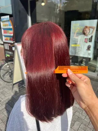 カラー ＊インナーカラー＊ 植松彩音のヘアスタイル