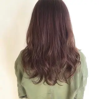 ロング ParveMix 佐々木梨紗🤍のヘアスタイル