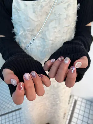 ネイル 【韓国ヘア・ネイル】 HINATA🍒のネイルデザイン