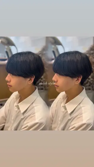 メンズ カラーモデル様募集 🤍🫧HARUNAのヘアスタイル