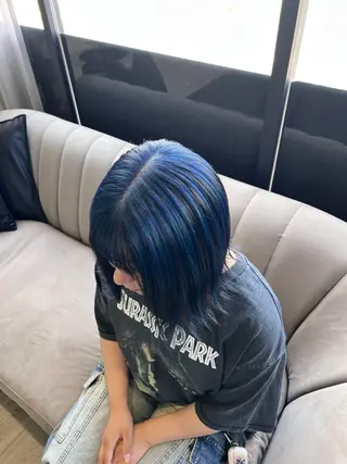ミディアム 志田 ほんのヘアスタイル