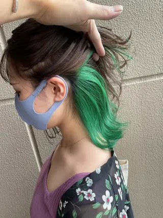 ミディアム カラー Joule 大分メンズのヘアスタイル