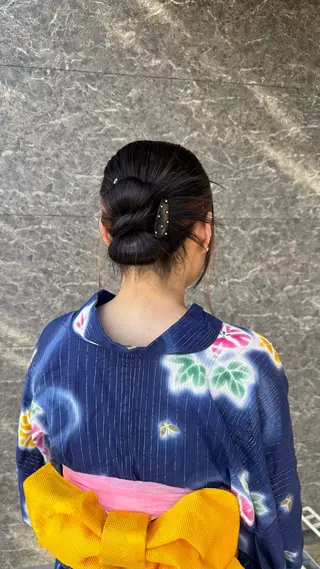 ロング ヘアアレンジ りん/ハイトーン💖 🌈アレンジ✨️豊橋のヘアスタイル