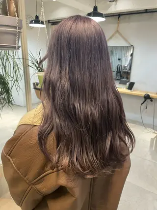 ロング カラー ケアパーマ/ブリーチ daisukeのヘアスタイル