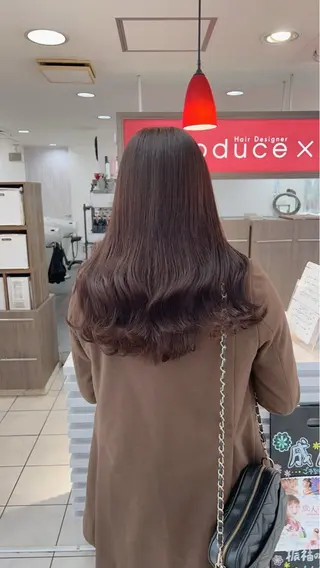 カラー レディースモデル 募集中✨️長谷川茜のヘアスタイル