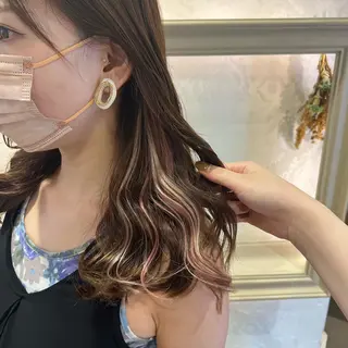 ロング SALOWIN川崎WEST店所属・🌷川崎/アレンジ/ 暖色ボブ/コトネ🌷のヘアスタイル