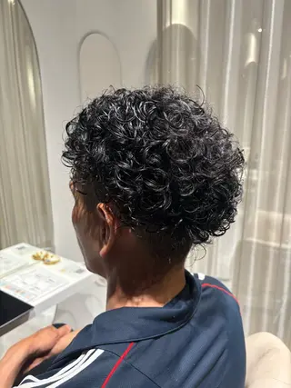 パーマ メンズ BALANCE.福山店所属・横山 花音のヘアスタイル