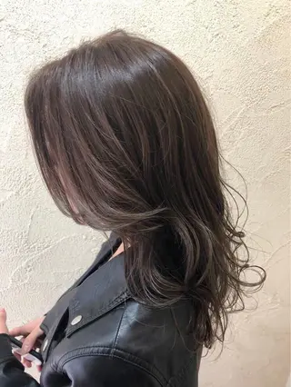 セミロング hair &eye LAWE.店長のヘアスタイル