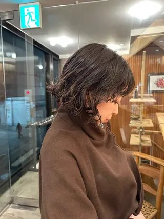 ミディアム 🌞アオキ サキ🕊のヘアスタイル