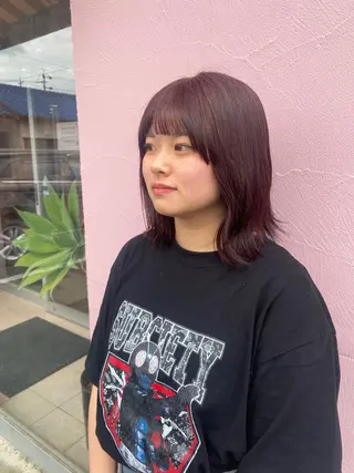 ショート あいさ🤍ムラ無しカ ラー🤍のヘアスタイル