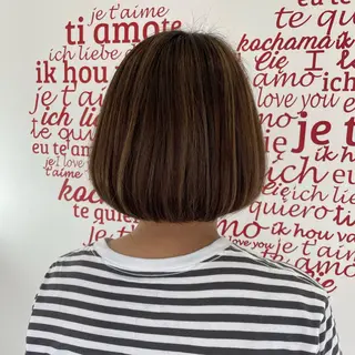 ショート カラー CREAPY所属・CREAPY　日向野 利菜のヘアスタイル