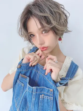 ショート カラー ⭐️Shelter by TOKYO⭐️のヘアスタイル