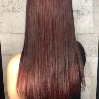 セミロング カラー PANOL 秀島のヘアスタイル