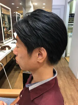 ショート メンズ 新井 友菜のヘアスタイル