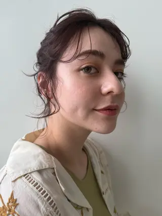 ミディアム カラー ヘアアレンジ 坂本 圭太朗のヘアスタイル