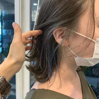 ミディアム WISTERIA KAORUのヘアスタイル