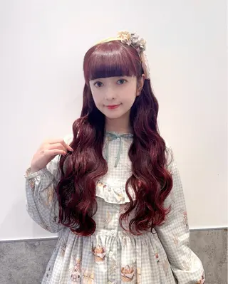 ロング 💗ガーリーヘア🎀 saki💗のヘアスタイル