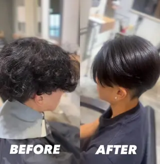 メンズ HANGOUT ／久富のヘアスタイル