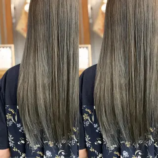 ロング カラー Snaly カラー特化ページのヘアスタイル