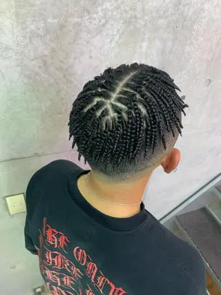 パーマ メンズ HARURU🪮✨ ブレイズ海外ヘアのヘアスタイル